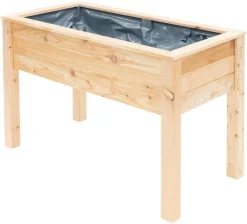 Westmann Stelzenhochbeet natur Lärche H/T/L: ca. 75x65x120 cm