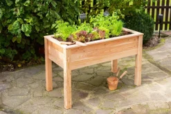 Westmann Stelzenhochbeet natur Lärche H/T/L: ca. 75x65x120 cm