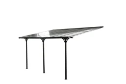 Westmann Terrassenüberdachung Bruce grau Aluminium B/H/T: ca. 434x269x300 cm