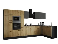 Winkelküche Oliver B/H/T: ca. 370x205x172 cm