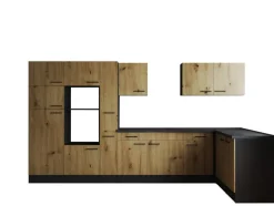 Winkelküche Oliver B/H/T: ca. 370x205x172 cm
