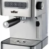 WKM Espressomaschine ESP-850 stahlfarbig Edelstahl B/H/T: ca. 20x29,7x28,3 cm