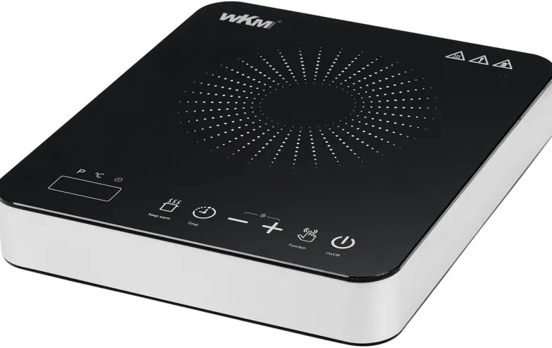 WKM Induktions-Kochplatte SIC-2000.2 schwarz Kunststoff
