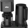 WKM 2 in 1 Kaffeemaschine und Wasserkocher KWK-1600 schwarz Kunststoff Glas