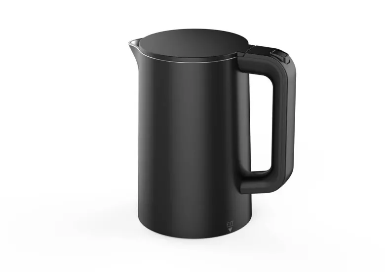 WKM 2 in 1 Kaffeemaschine und Wasserkocher KWK-1600 schwarz Kunststoff Glas