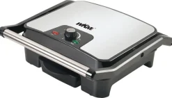 WKM Kontaktgrill KG-201.1 schwarz Kunststoff Metall B/H/T: ca. 32,6x12,7x32,6 cm