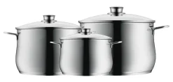 WMF Topfset Diadem Plus silber Edelstahl 3 tlg.