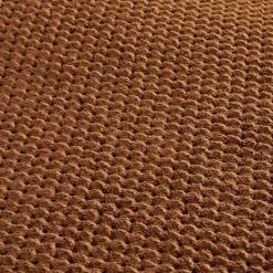 Wohndecke Flanell braun Polyester B/L: ca. 220x240 cm