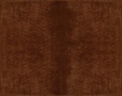 Wohndecke Flanell braun Polyester B/L: ca. 220x240 cm