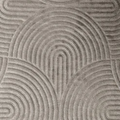 Wohndecke grau Polyester B/L: ca. 180x210 cm