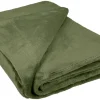 Wohndecke grün Polyester B/L: ca. 160x220 cm