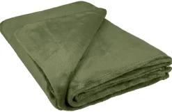 Wohndecke grün Polyester B/L: ca. 160x220 cm