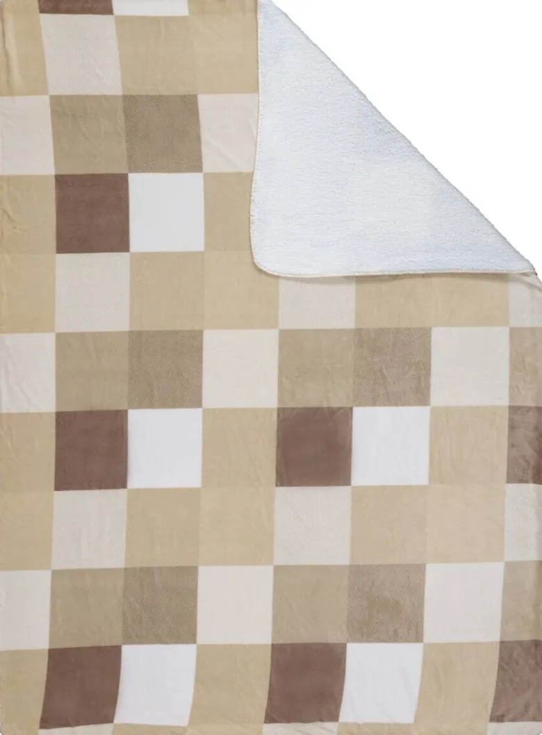 Wohndecke kitt Polyester B/L: ca. 150x200 cm