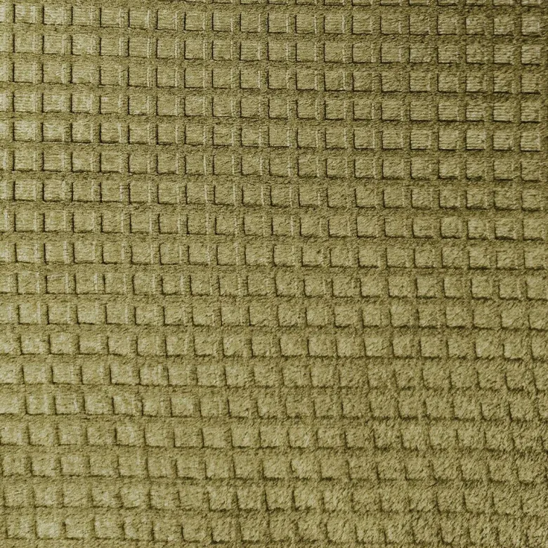 Wohndecke olive Polyester B/L: ca. 180x210 cm