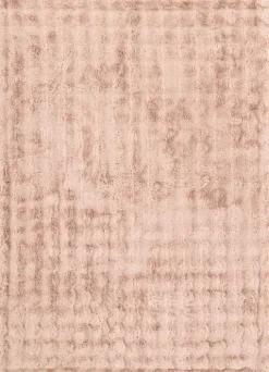 Wohndecke rosa Polyester B/L: ca. 140x200 cm