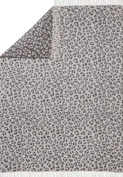 Wohndecke silber Baumwolle B/L: ca. 150x200 cm