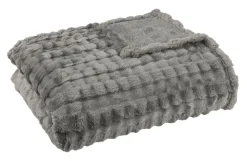 Wohndecke stone Polyester B/L: ca. 160x220 cm