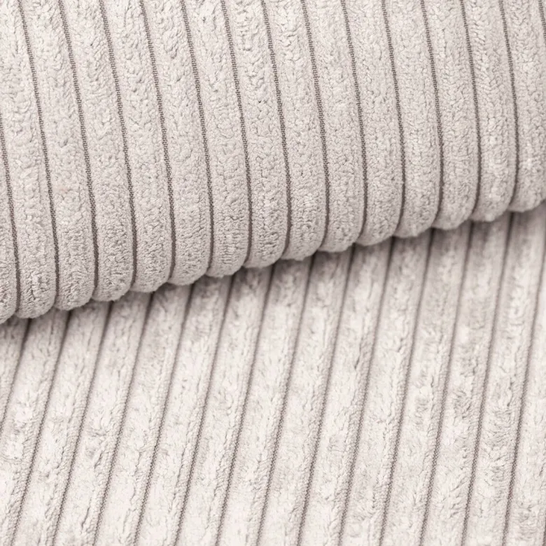 Wohnlandschaft Greige Microfaser B/H/T: ca. 379x86x227 cm