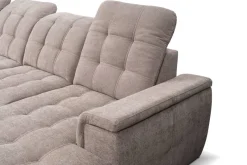 Wohnlandschaft Nadja stone Microfaser B/H/T: ca. 330x105x174 cm