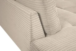 Wohnlandschaft Zero stone Microfaser B/H/T: ca. 362x86x195 cm