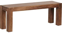 Wohnling Sitzbank natur Echtholz B/H/T: ca. 120x45x35 cm