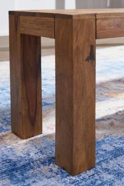 Wohnling Sitzbank natur Echtholz B/H/T: ca. 120x45x35 cm