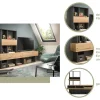 Wohnwand Lennox grau Eiche Evoke Coast Nachbildung B/H/T: ca. 210x147x38 cm
