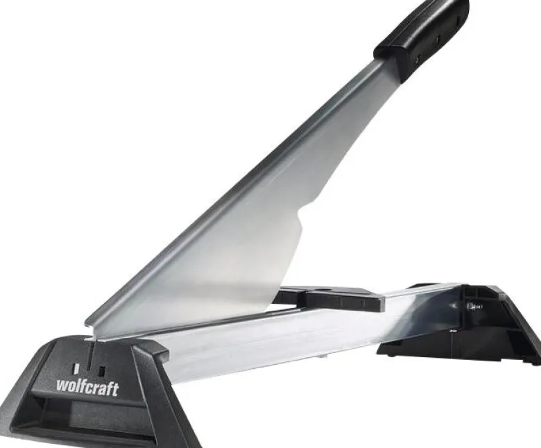 WOLFCRAFT Laminatschneider silber
