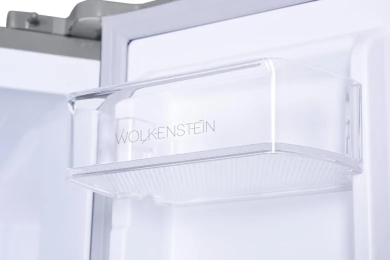 Wolkenstein Kühl-/Gefrierkombination FD351.4A++ Inox B/H/T: ca. 64x186x69 cm