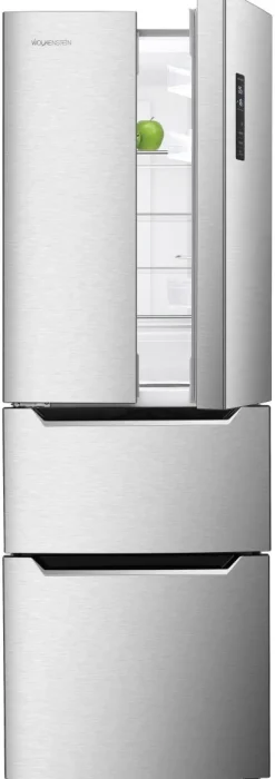 Wolkenstein Kühl-/Gefrierkombination FD351.4A++ Inox B/H/T: ca. 64x186x69 cm