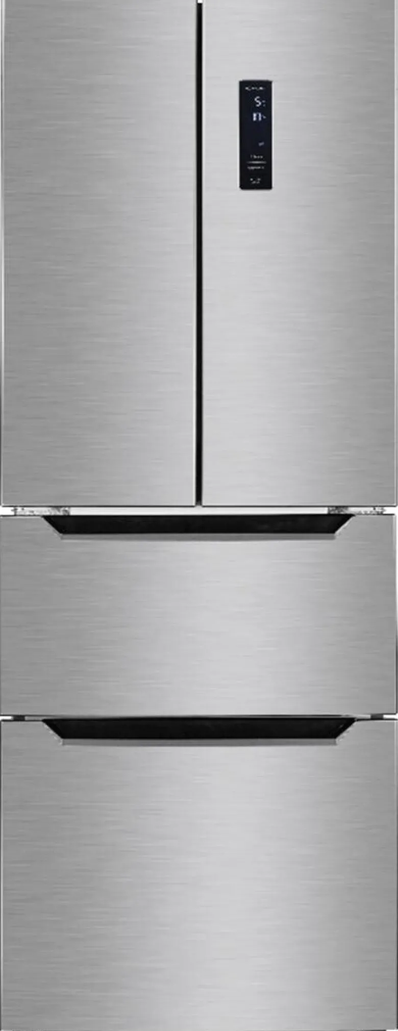 Wolkenstein Kühl-/Gefrierkombination FD351.4A++ Inox B/H/T: ca. 64x186x69 cm