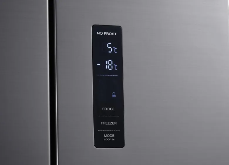 Wolkenstein Kühl-/Gefrierkombination FD351.4A++ Inox B/H/T: ca. 64x186x69 cm