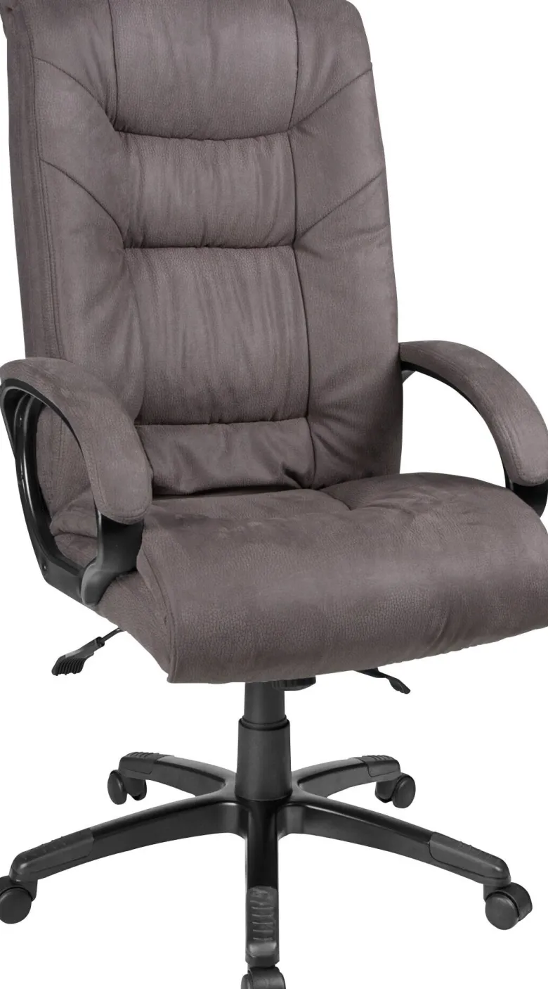 XXL-Chefsessel Leer braun