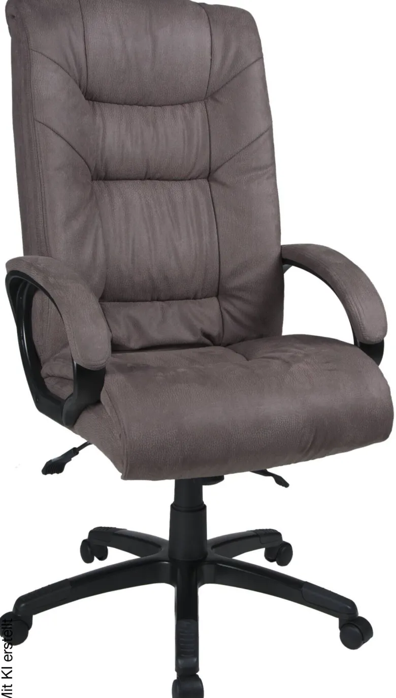 XXL-Chefsessel Leer braun