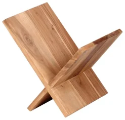 Zeitungsständer natur Akazie B/H/T: ca. 29x31x28 cm