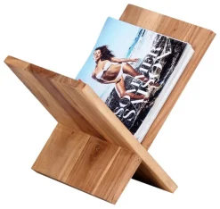 Zeitungsständer natur Akazie B/H/T: ca. 29x31x28 cm
