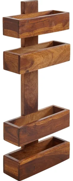 Zeitungsständer natur Echtholz B/H/T: ca. 30x72x10 cm