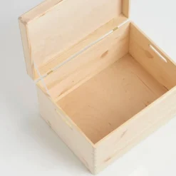 Zeller Allzweckkiste natur Holz B/H/L: ca. 30x23x40 cm