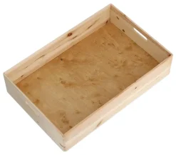Zeller Allzweckkiste natur Kiefer B/H/L: ca. 60x15x40 cm