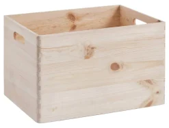 Zeller Allzweckkiste natur Kiefer B/H/L: ca. 40x24x30 cm