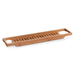Zeller Badewannenablage braun Bambus B/H/L: ca. 14,3x4,5x70 cm