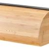 Zeller Brotkasten schwarz Bambus B/H/L: ca. 27x19x39 cm