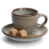 Zeller Espresso-Set taupe Keramik