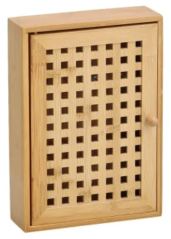 Zeller Schlüsselkasten natur Bambus B/H/L: ca. 6x27x19 cm
