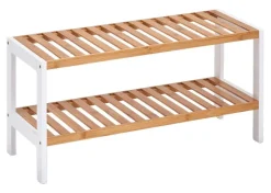 Zeller Schuhregal natur Bambus B/H/T: ca. 70x33x26 cm