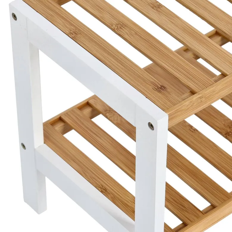 Zeller Schuhregal natur Bambus B/H/T: ca. 70x33x26 cm