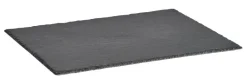 Zeller Servierplatte anthrazit Schiefer B/H/L: ca. 30x0,7x40 cm