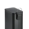 Zeller Treteimer schwarz B/H/L: ca. 14x29x28,7 cm