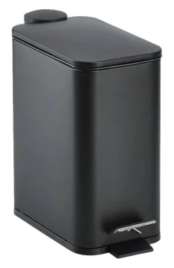 Zeller Treteimer schwarz B/H/L: ca. 14x29x28,7 cm