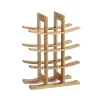 Zeller Weinregal für 12 Flaschen natur Bambus B/H/L: ca. 16x42x30 cm